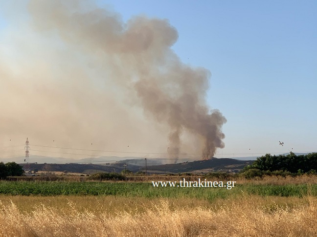 Υπερδιπλασιάστηκαν οι πυρκαγιές στον Έβρο – Πολλαπλασιάστηκαν τα καμένα στρέμματα