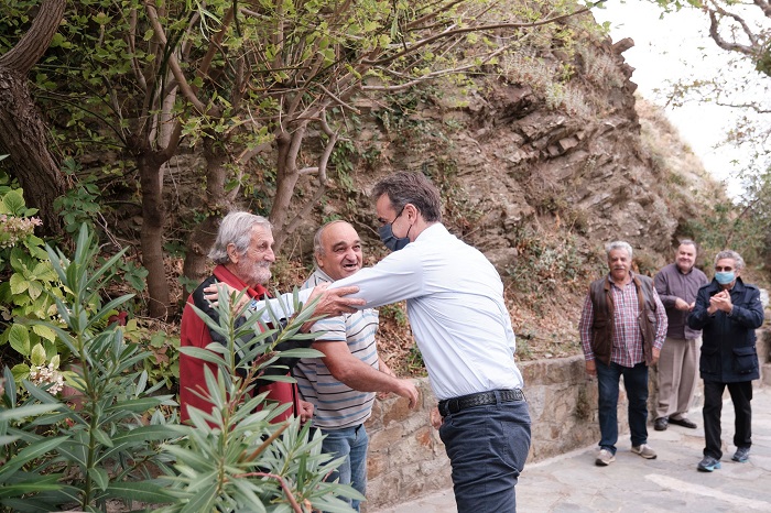 Μητσοτάκης από Σαμοθράκη: Είμαστε κυβέρνηση των έργων και όχι των λόγων