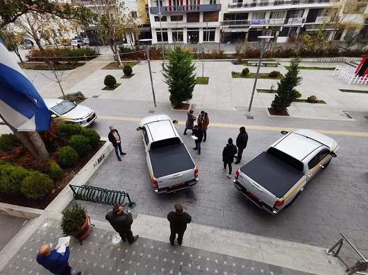 Ύστερα από χρόνια, η τεχνική υπηρεσία του δήμου Ορεστιάδας απέκτησε αυτοκίνητα