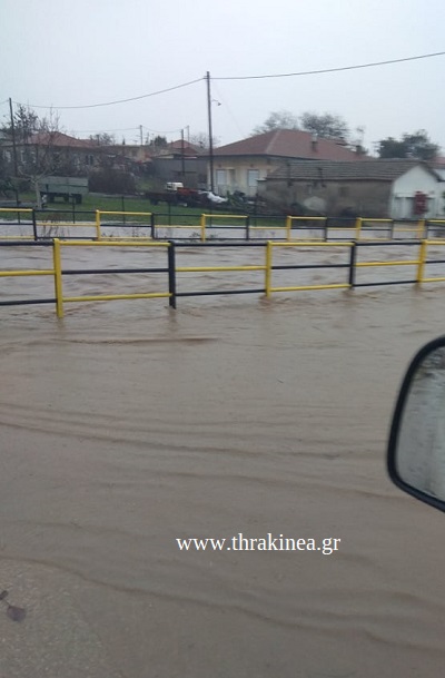 Τοπικές πλημμύρες στη Στέρνα