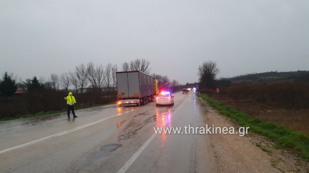 Βίντεο: Διακοπή κυκλοφορίας στο τμήμα του κάθετου άξονα Προβατώνα – Δαδιά, με προβλήματα και στην Ορεστιάδα