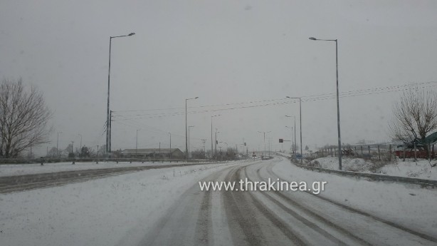 Αυτή είναι τώρα η κατάσταση στο οδικό δίκτυο της περιφέρειας ΑΜΘ