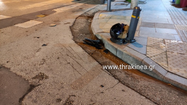 Πριν λίγο: Τροχαίο με διανομέα στο κέντρο της Ορεστιάδας