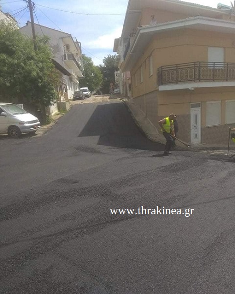 Οι στενοί δρόμοι που μαυρίζουν στο Διδυμότειχο