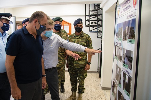 Διαβεβαιώσεις Παναγιωτόπουλου Χρυσοχοΐδη για τη φύλαξη των συνόρων