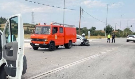 Τροχαίο με τρεις νεκρούς στις Σέρρες