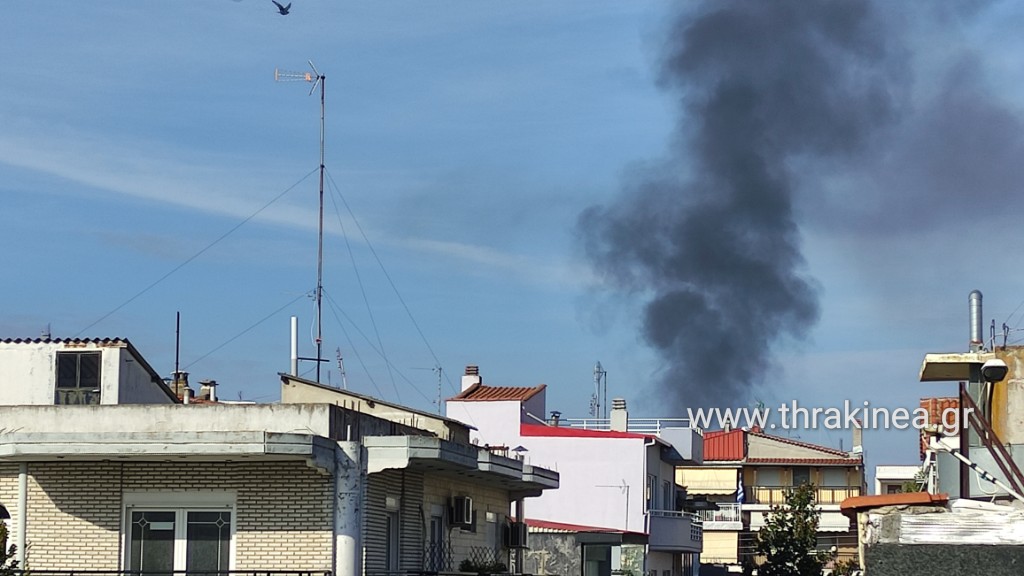 Τώρα: Φωτιά στην Ορεστιάδα