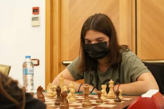 Ασημένια Πανελληνιονίκης στο Σκάκι στέφθηκε η Άρτεμις Μπλίστα του Εθνικού στην Κ14