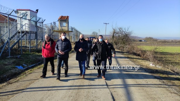 Διαμαρτυρία δημοτικών συμβούλων Ορεστιάδας στο ΚΥΤ Φυλακίου