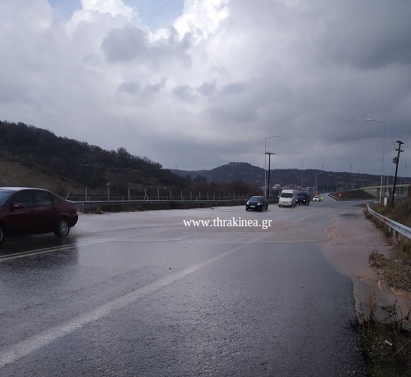 Προβλήματα από την κακοκαιρία στον κάθετο άξονα του Έβρου