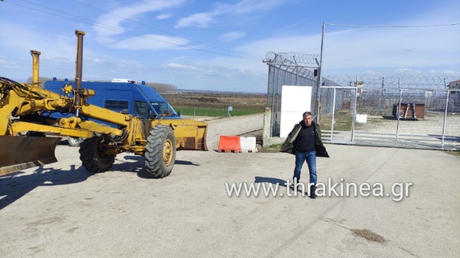 Πρωταγωνιστής νέου επεισοδίου ο πρόεδρος του Φυλακίου – Μπλόκο σε μηχάνημα που πήγαινε για εργασίες