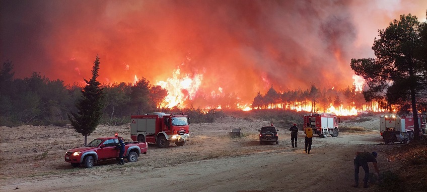 Ευχαριστήριο μήνυμα του δημάρχου Σουφλίου προς όσους συνέδραμαν στην προσπάθεια κατάσβεσης της πυρκαγιάς στο δάσος της Δαδιάς