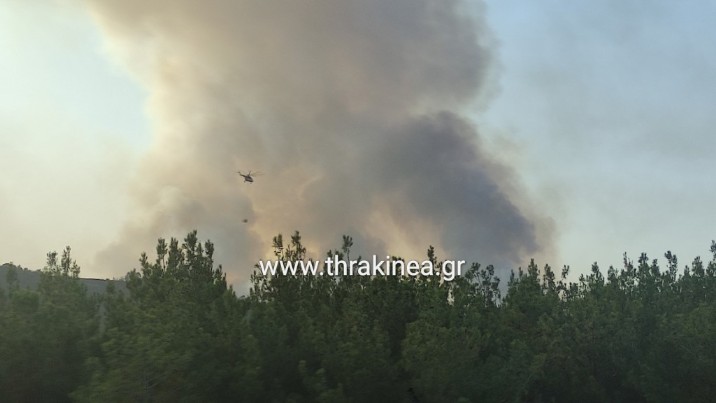 Στο ύψος του Προβατώνα κατευθύνονται ισχυρές πυροσβεστικές δυνάμεις