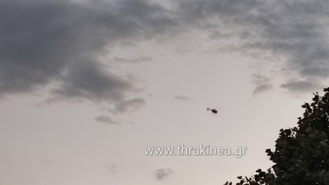 Γιατί πετούσε ελικόπτερο πριν λίγες μέρες πάνω από την Ορεστιάδα;