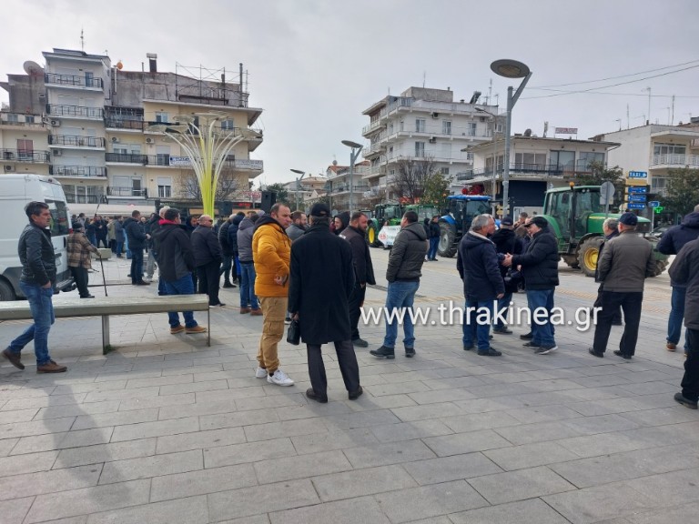 Αγροτικό συλλαλητήριο στην Ορεστιάδα