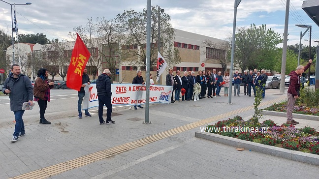 Τίμησαν την εργατική πρωτομαγιά