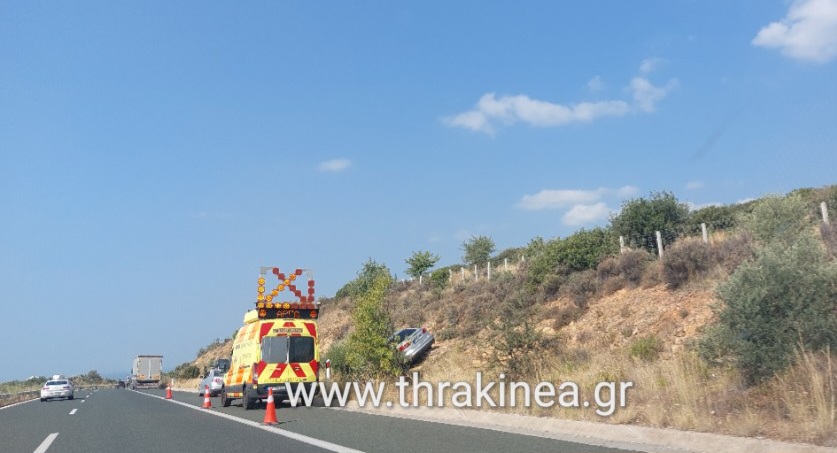 Έχασε τον έλεγχο στην ευθεία της Εγνατίας