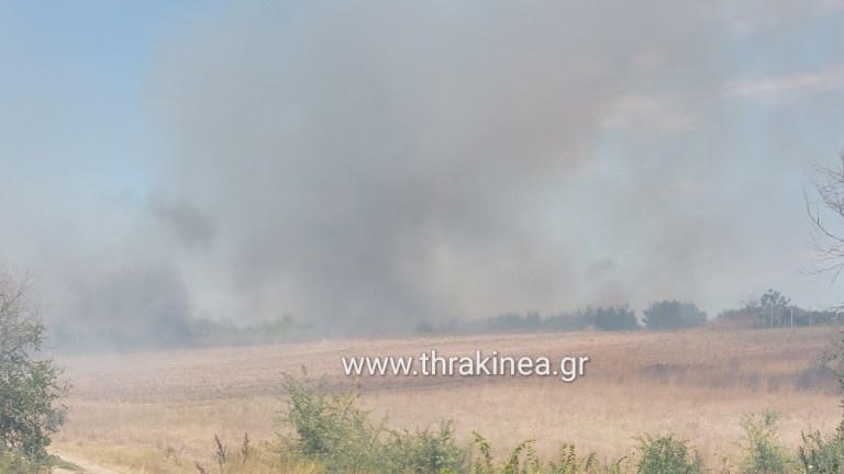 Σε εξέλιξη δύο πυρκαγιές στον Έβρο