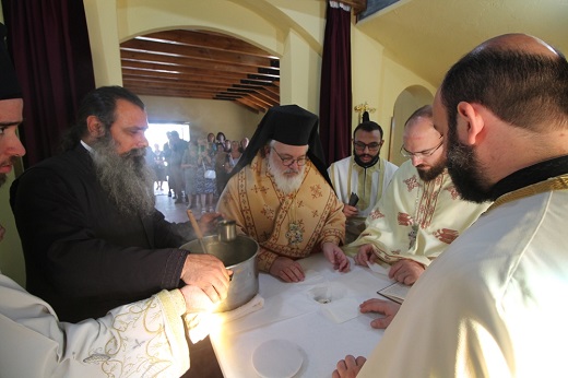 Εγκαίνια του νέου παρεκκλησίου στα Βρυσικά