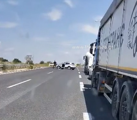 Βίντεο από όχημα που κινείται ανάποδα στην Εγνατία