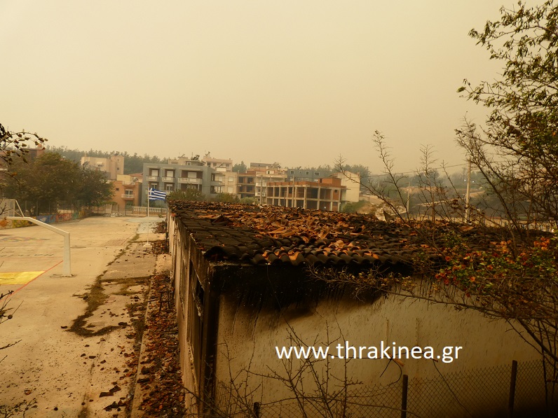 Αγώνας για να παραδωθεί τον Σεπτέμβριο στους μαθητές το καμμένο σχολείο Παλαγίας