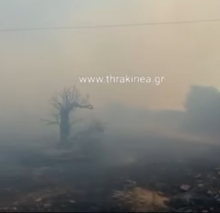 Συνεχίζεται η μάχη με τις φωτιές στον Έβρο