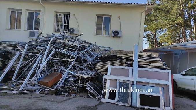 Εργοτάξιο το νοσοκομείο Διδυμοτείχου