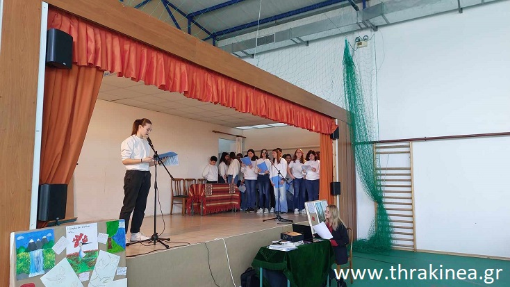 Μαθητές του 3ου γυμνασίου Ορεστιάδας πρωταγωνιστές της παγκόσμιας ημέρας ποίησης