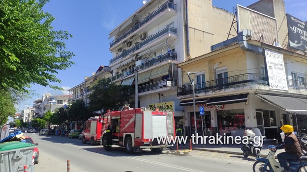 Κέντρο Ορεστιάδας: Κινητοποίηση για φωτιά σε καμινάδα