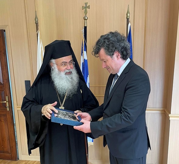 Την Ορεστιάδα επισκέφτηκε ο αρχιεπίσκοπος Κύπρου