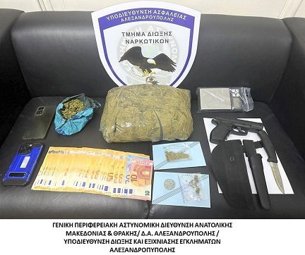 Κατηγορούνται για διακίνηση ναρκωτικών στην Αλεξανδρούπολη – Δύο συλλήψεις