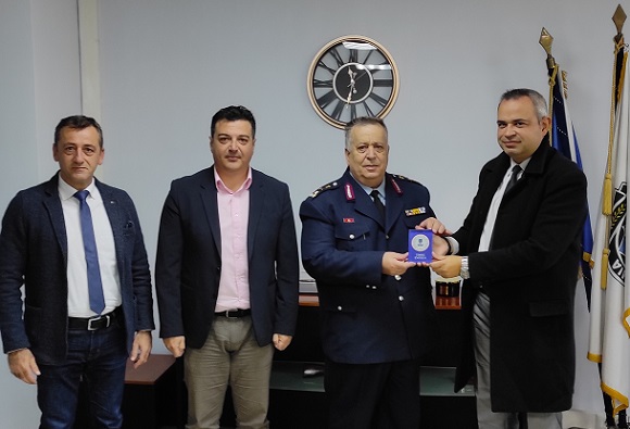 Τον γενικό επιθεωρητή αστυνομίας Βόρειας Ελλάδας συνάντησαν μέλη της Ένωσης Αξιωματικών ΕΛΑΣ ΑΜΘ