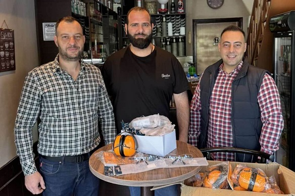 Δωρεά 15 προστατευτικών γυαλιών και 15 προστατευτικών ακοής στην Διεύθυνση Αστυνομίας Ορεστιάδας