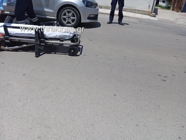 Tροχαίο με παράσυρση πεζού στο Διδυμότειχο Tροχαίο με παράσυρση πεζού στο Διδυμότειχο