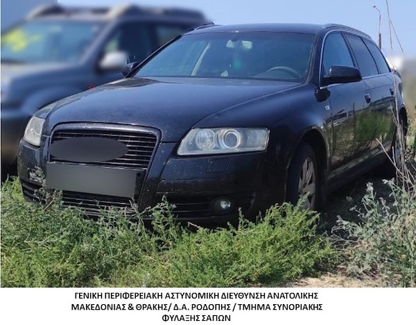 Συνελήφθη διακινητής στην Εγνατία οδό Κομοτηνής – Ξάνθης