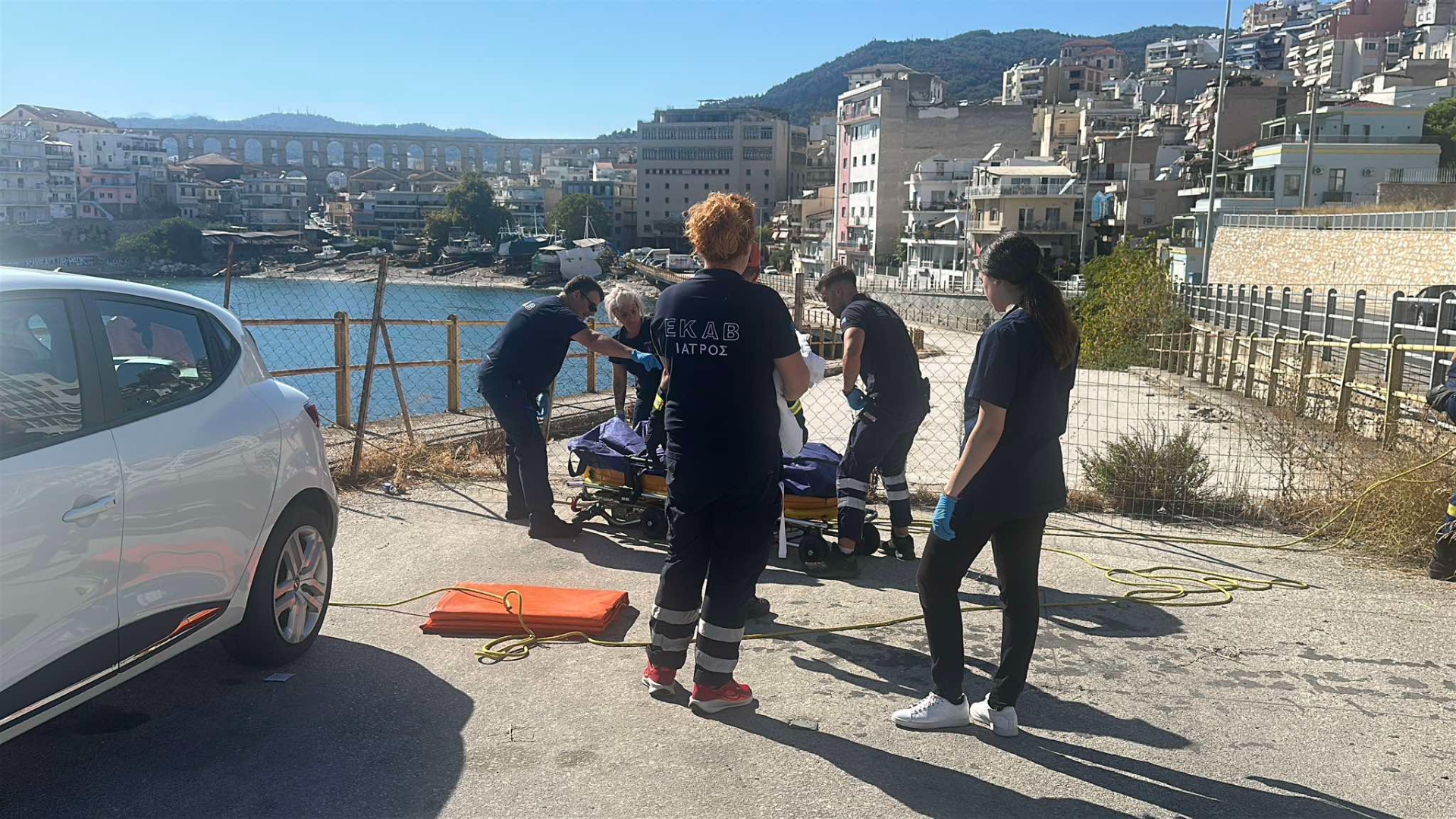 Καβάλα: άνδρας αυτοκτόνησε πέφτοντας από γέφυρα – φωτογραφίες