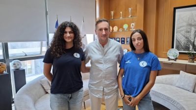 Η Θεοδώρα Βουρδόλη και η Νικολέτα Βούζη κατέκτησαν το πρωτάθλημα Beach Volley Κ17 της ΑΜΘ – Τα συγχαρητήρια του δημάρχου Αλεξανδρούπολης