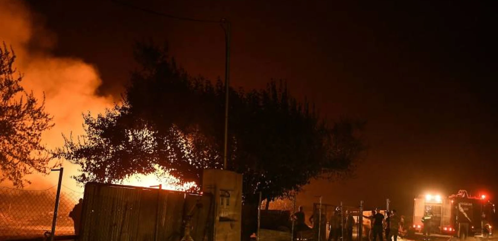 Ξάνθη: Πυρκαγιά στο Πόρτο Λάγος