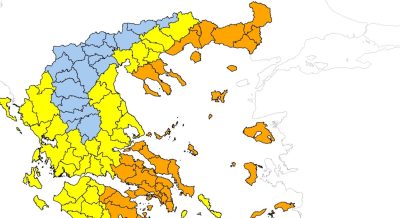 Στο “πορτοκαλί” και σε πολύ υψηλό κίνδυνο πυρκαγιάς όλη η Θράκη τον Δεκαπενταύγουστο
