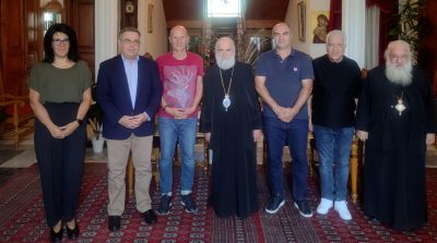 Επίσκεψη του γραμματέα της Αποκεντρωμένης διοίκησης Μακεδονίας-Θράκης στη Μητρόπολη Ξάνθης