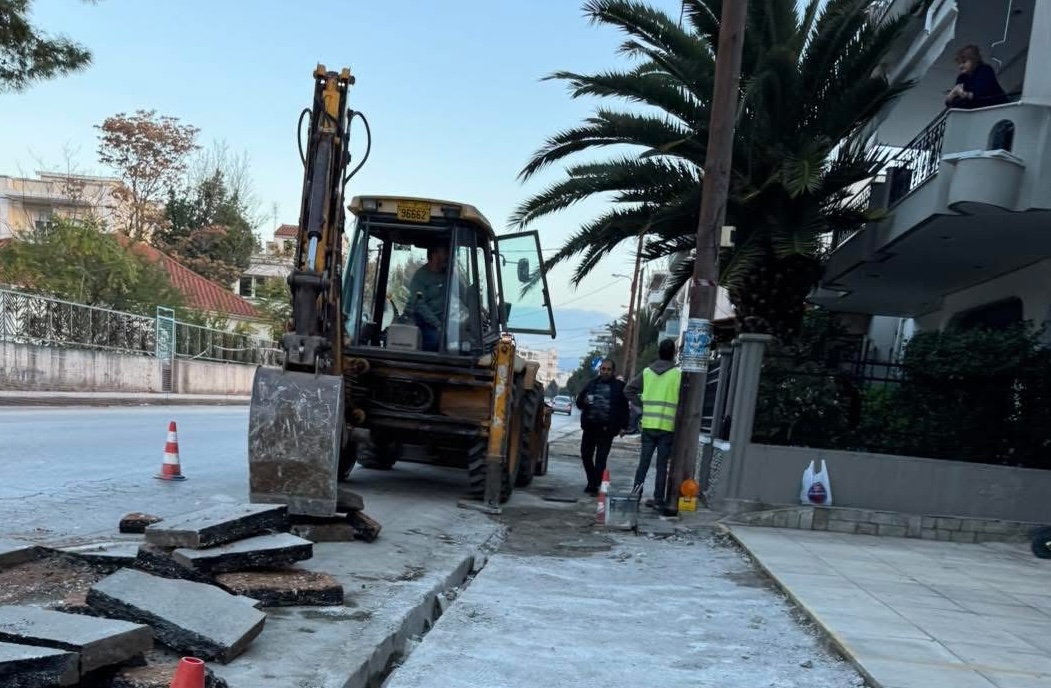 Αλεξανδρούπολη: στην οδό Ηροδότου προχωρούν τα έργα των αναπλάσεων του βόρειου τμήματος της πόλης