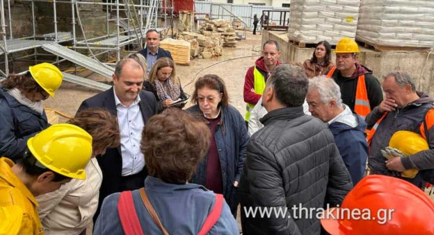 Στο Διδυμότειχο η Λίνα Μενδώνη για το Τέμενος Βαγιαζήτ – φωτογραφίες Στο Διδυμότειχο η Λίνα Μενδώνη για το Τέμενος Βαγιαζήτ – φωτογραφίες