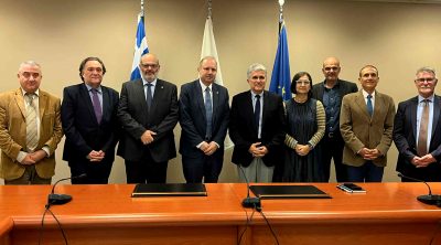 Παραγωγική η συνάντηση των πρυτανικών αρχών του ΔΠΘ και του ΑΠΘ στην Κομοτηνή