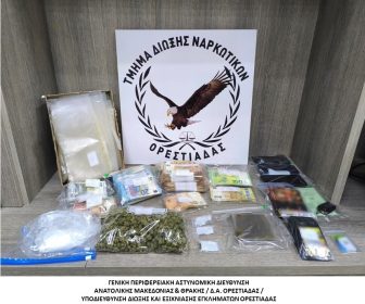 Έβρος: σύλληψη άνδρα στην Εθνική οδό για κατοχή κοκαΐνης και κάνναβης