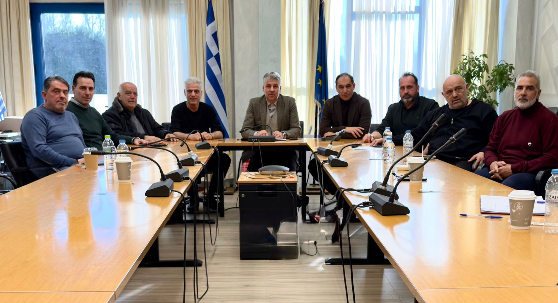 Συνάντηση του Χ. Τοψίδη με τους προέδρους των ΕΠΣ – Άρχισε η προετοιμασία για το αναπτυξιακό τουρνουά ποδοσφαίρου Κ12 & Κ14