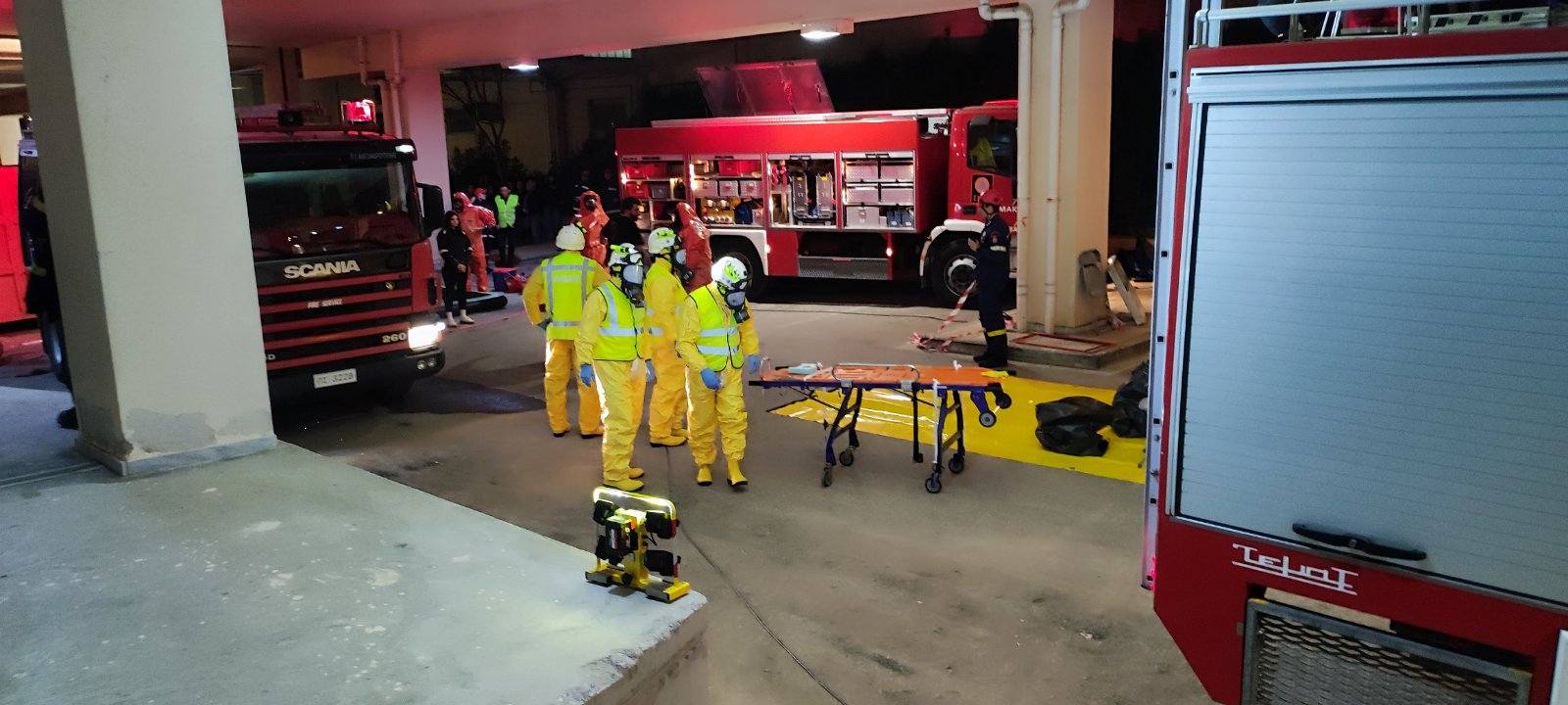 Εντυπωσιακή άσκηση “Τροία 2026” για την αντιμετώπιση χημικών απειλών στο Νοσοκομείο Αλεξανδρούπολης (φωτογραφίες)