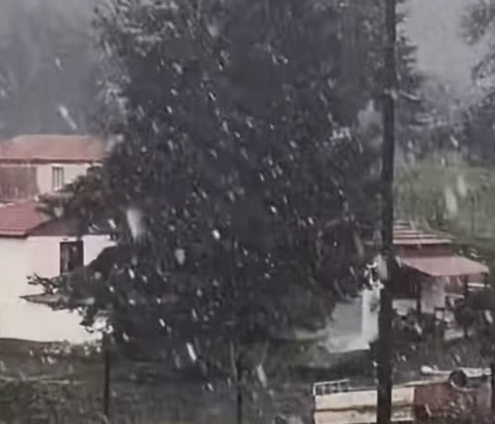 Χιονίζει στα ορεινά της Θράκης (βίντεο)