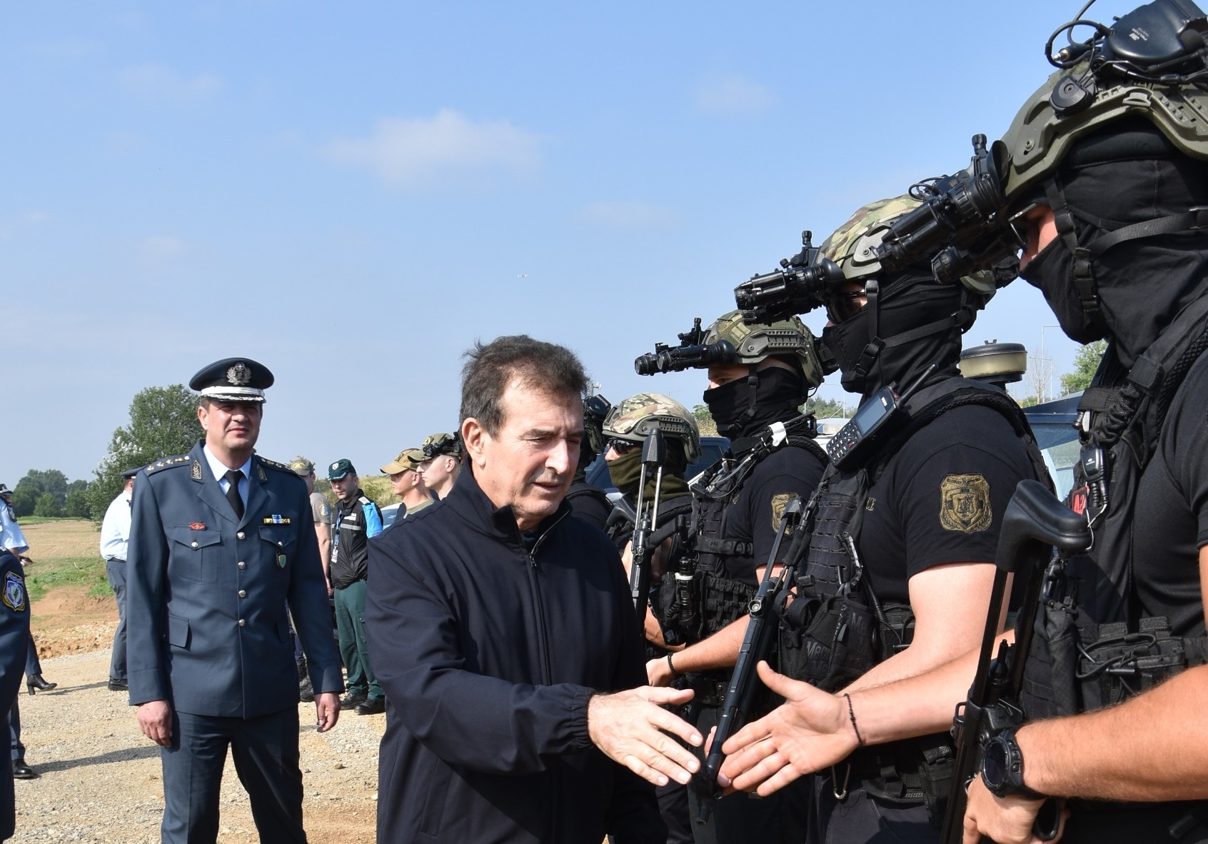 Χρυσοχοΐδης από τους Ψαθάδες Έβρου «ενισχύουμε περαιτέρω τον φράχτη και τις συνοριακές Υπηρεσίες»