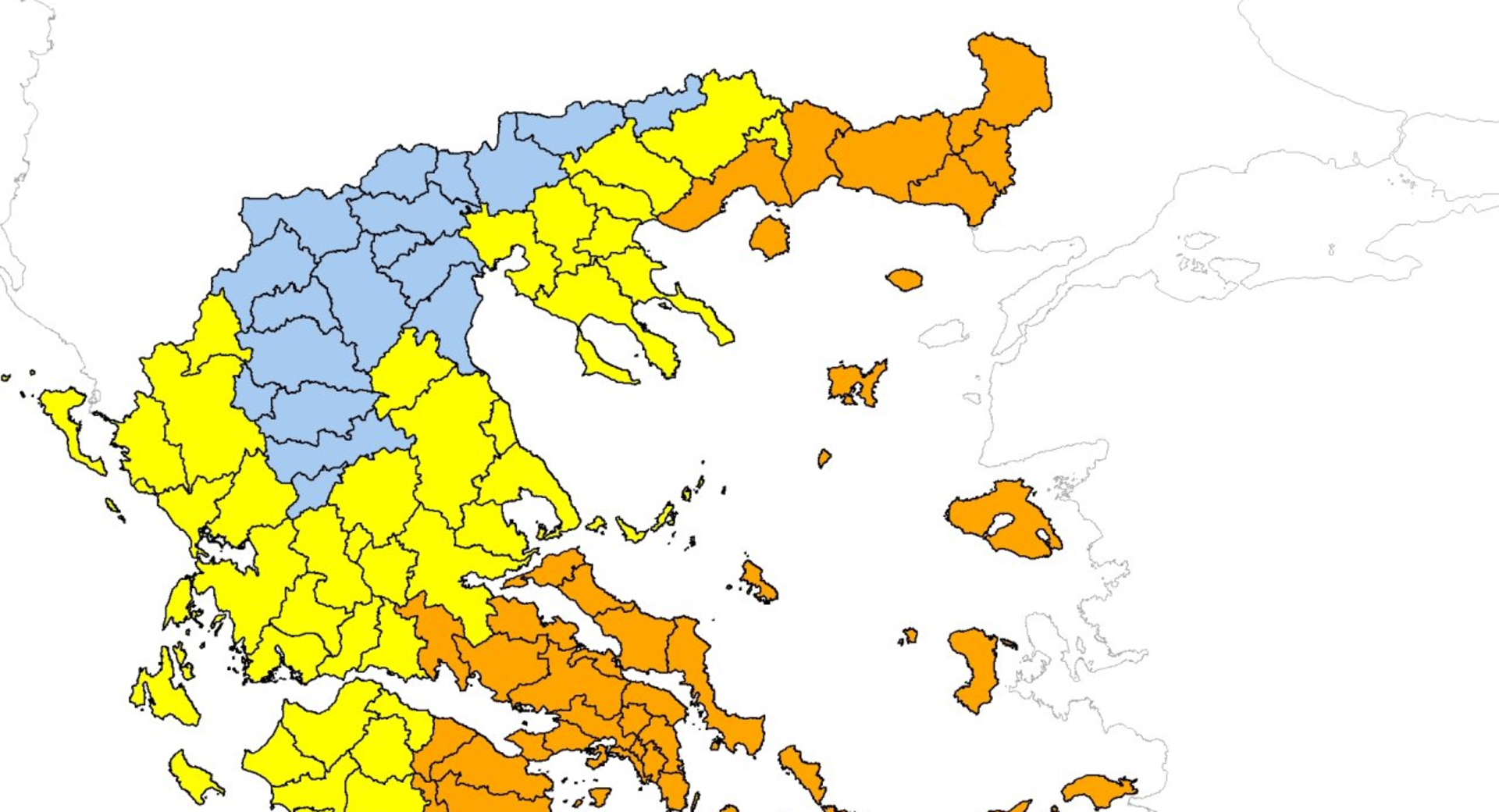 Στο “πορτοκαλί” και σε πολύ υψηλό κίνδυνο πυρκαγιάς η Θράκη την Τετάρτη Στο “πορτοκαλί” και σε πολύ υψηλό κίνδυνο πυρκαγιάς η Θράκη την Τετάρτη