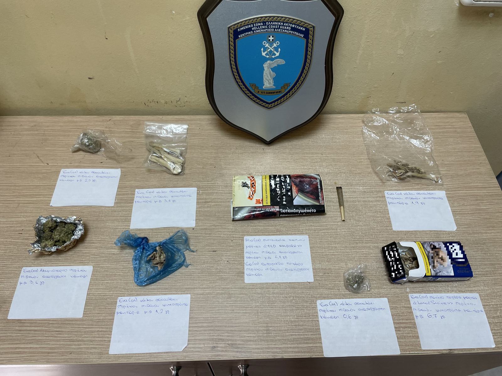 Σαμοθράκη: συνελήφθη με ποσότητα ναρκωτικών μετά από έρευνα στο σπίτι που έμενε Σαμοθράκη: συνελήφθη με ποσότητα ναρκωτικών μετά από έρευνα στο σπίτι που έμενε